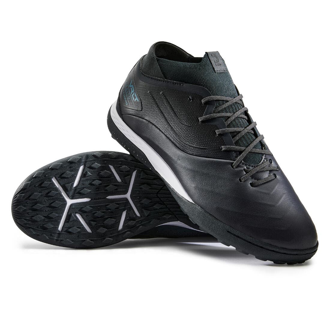 CHAUSSURE DE FOOTBALL VIRALTO IV CUIR PREMIUM TURF TF NOIR