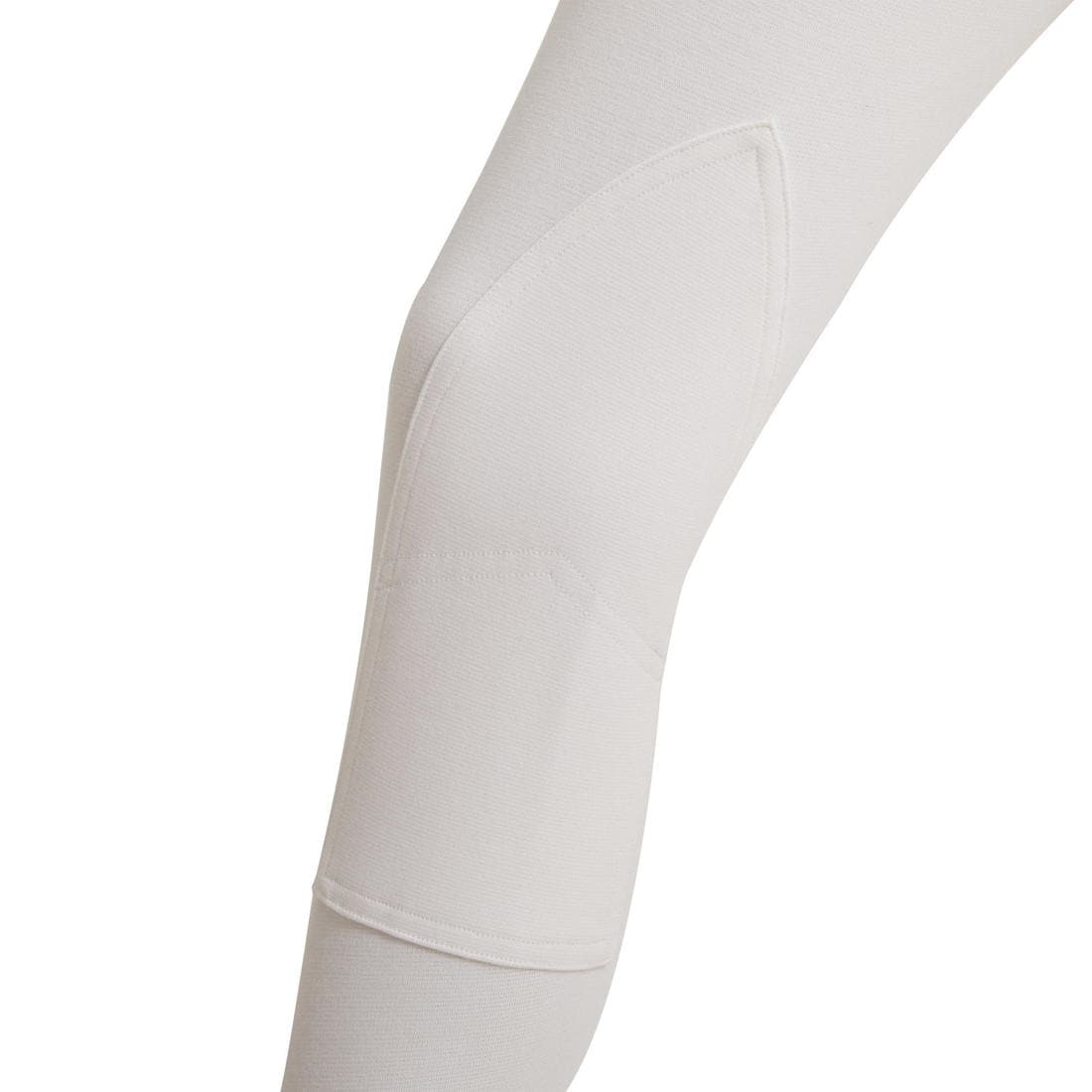 Pantalon de concours équitation Enfant - 100 blanc