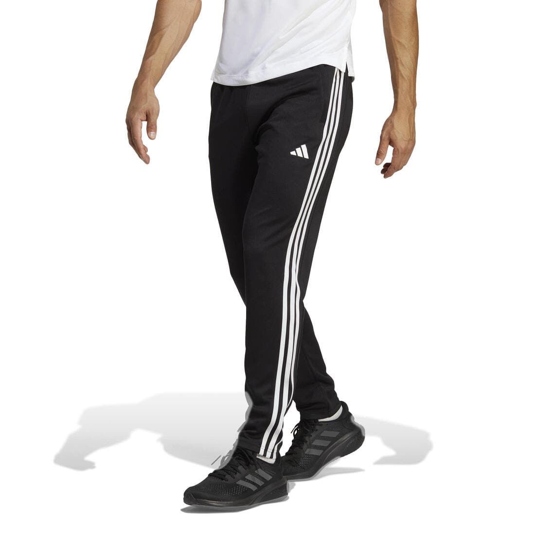 PANTALON JOGGING DE FITNESS CARDIO ADIDAS HOMME NOIR