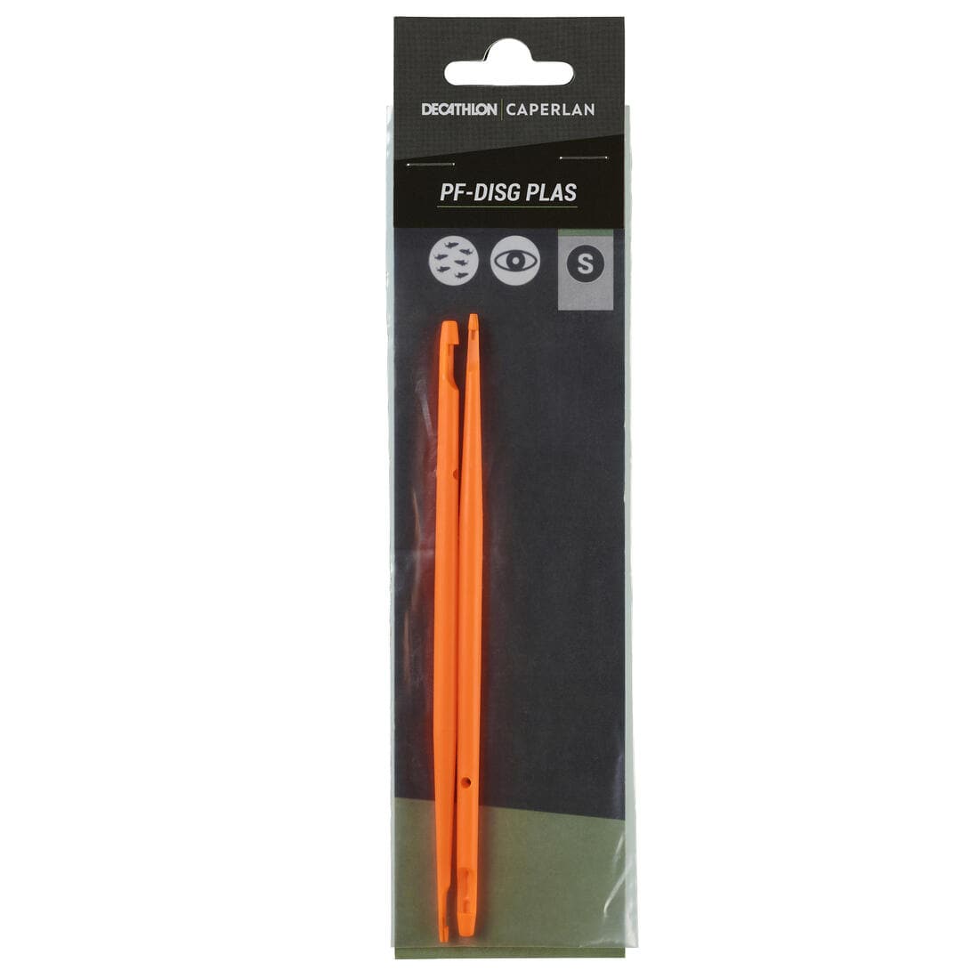 LOT DE 2 DEGORGEOIRS PF-DISG PLASTIQUE DE COULEUR ORANGE