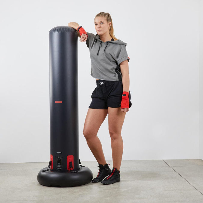 Sac de frappe gonflable de boxe à 360 degrés Tumbler rotatif Sacs de sable  Pratique Fitness
