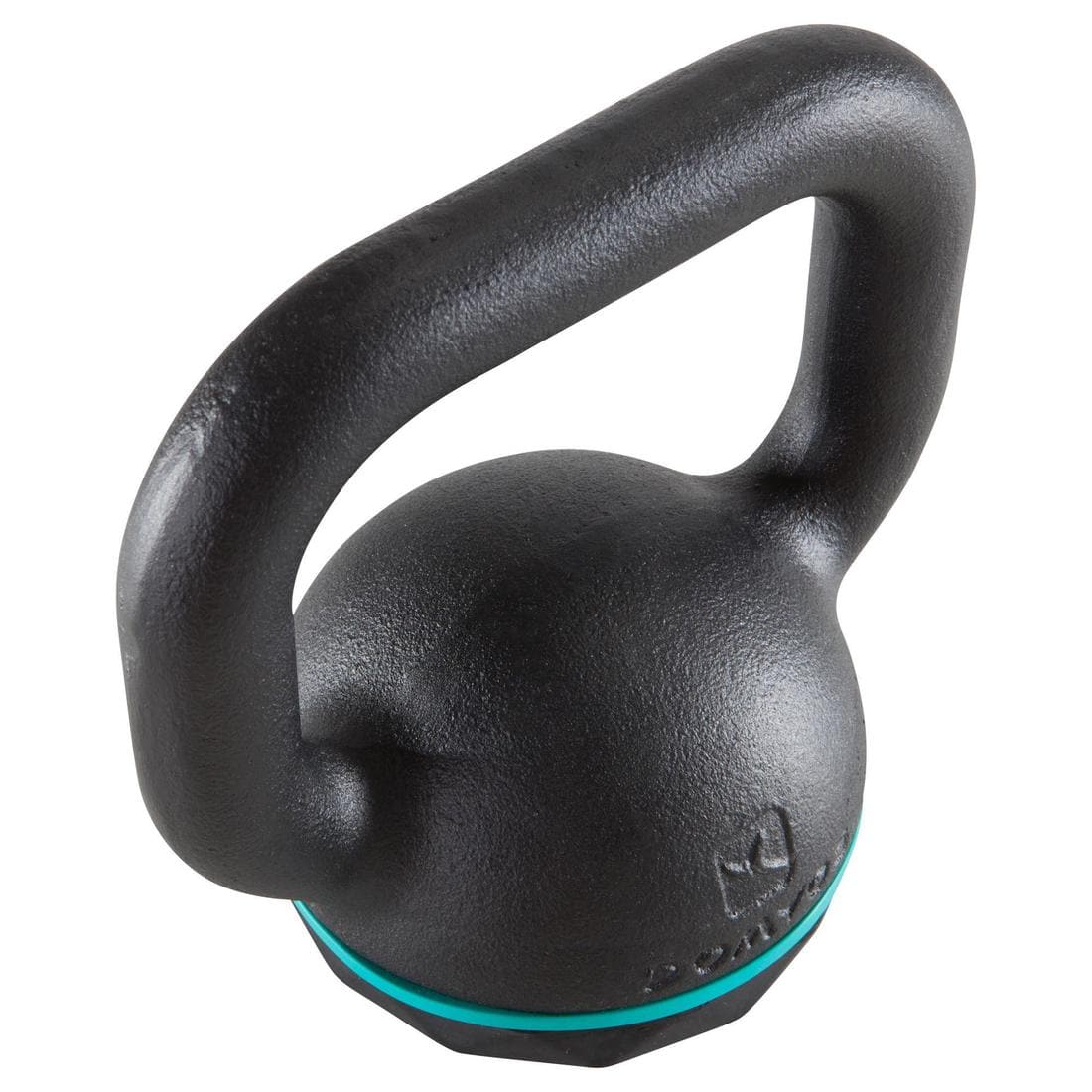 Kettlebell en fonte et base caoutchouc - 6 kg