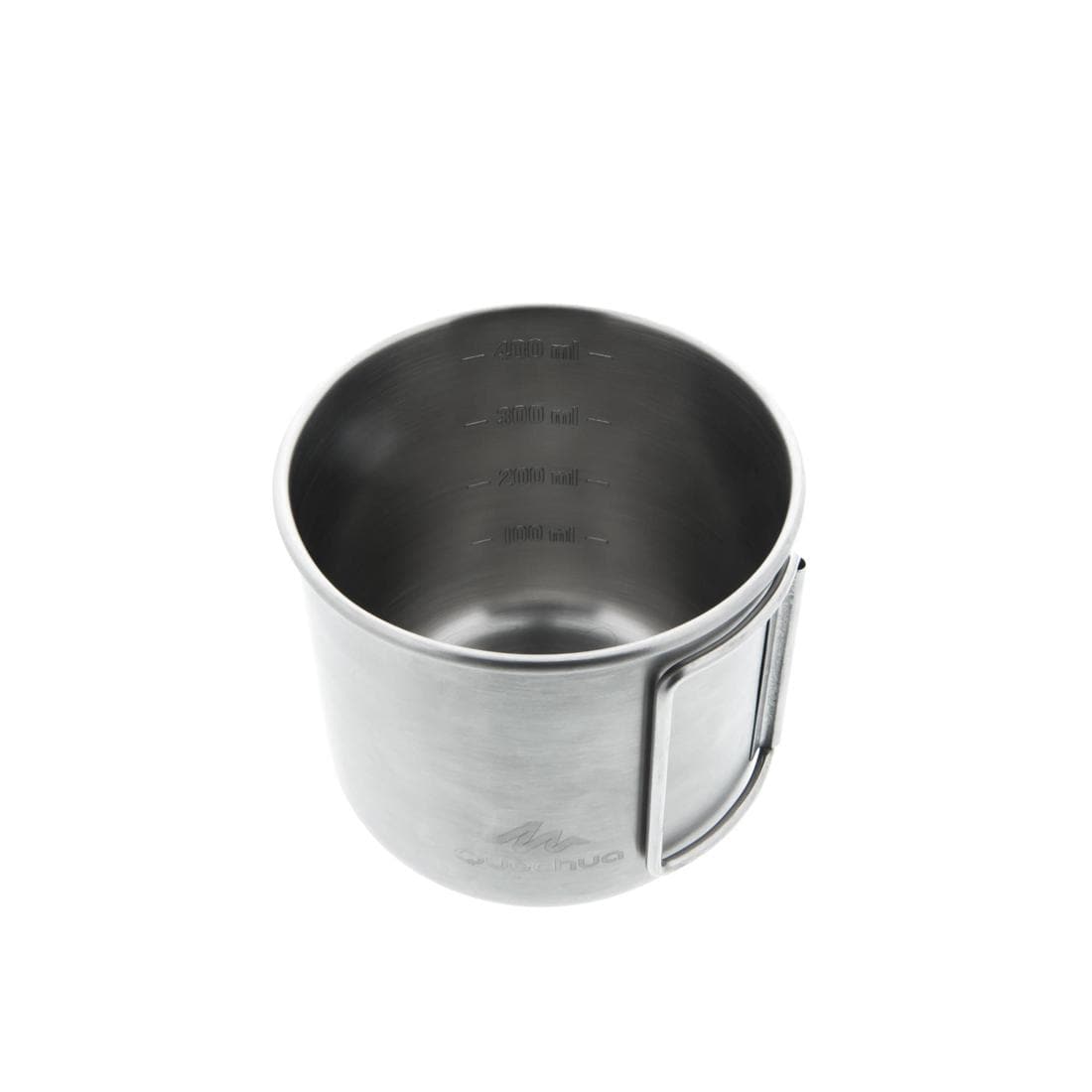 Tasse 500 acier inox 0,4L, pour la randonnée et le camping.