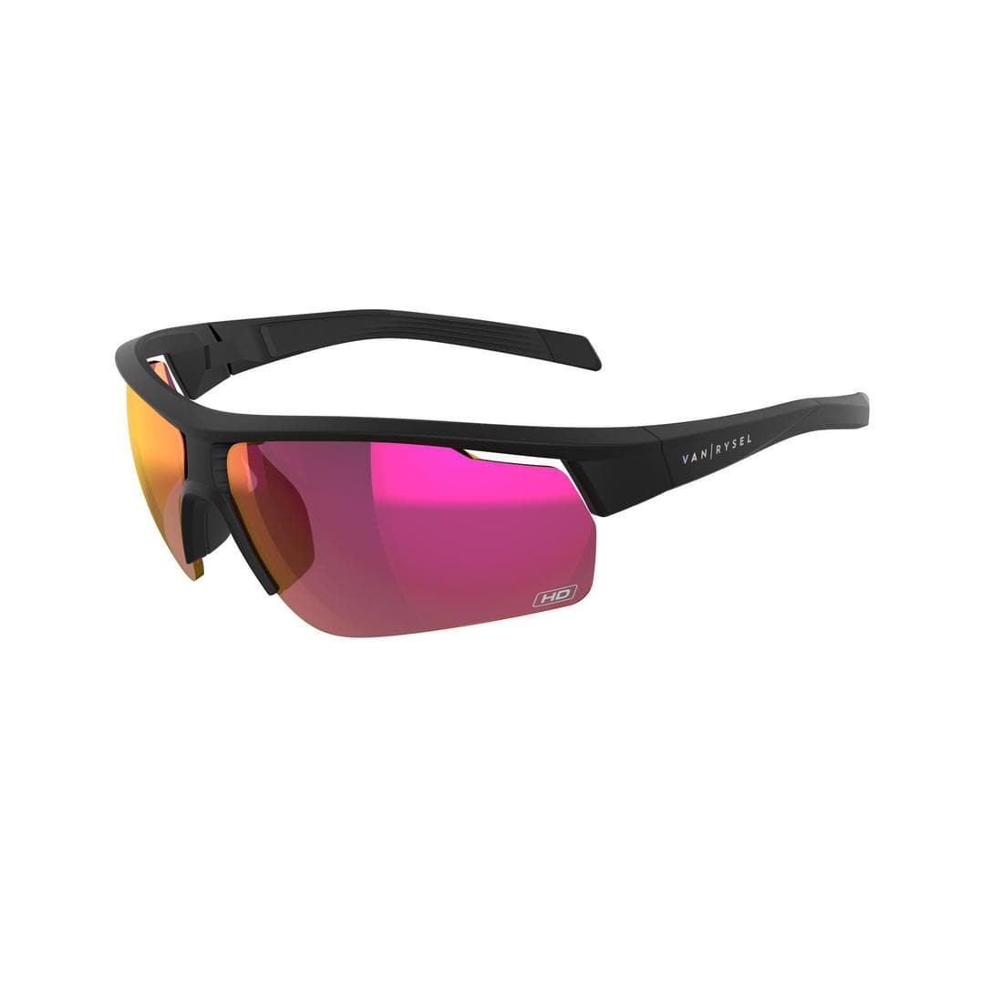 Lunettes de vélo adulte PERF 100 catégorie 3 HIGH DEFINITION noires