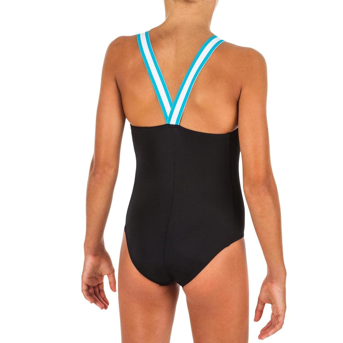 Maillot de bain de natation fille 1 pièce vega NBJI