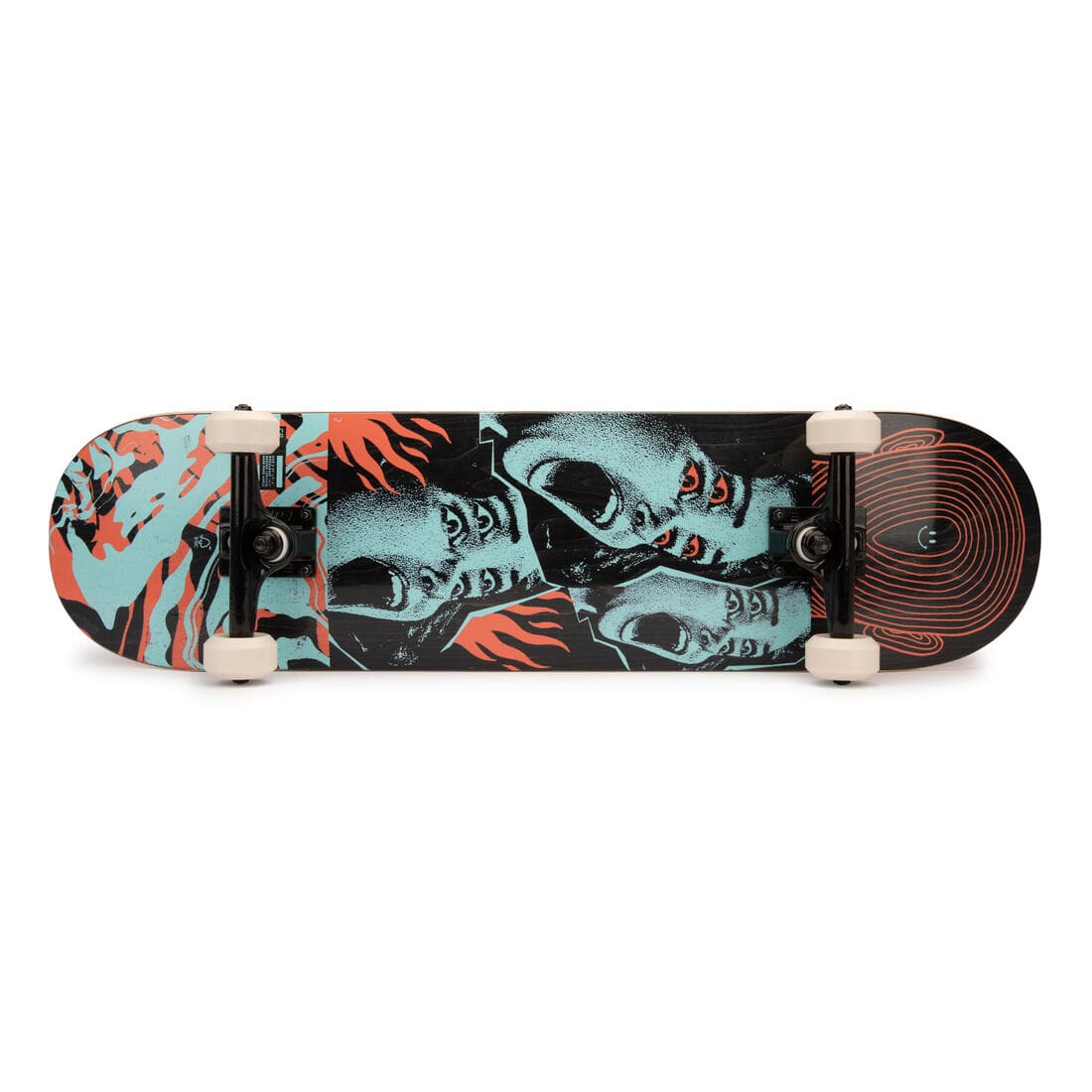 SKATEBOARD COMPLET CP500 FURY TAILLE 8"