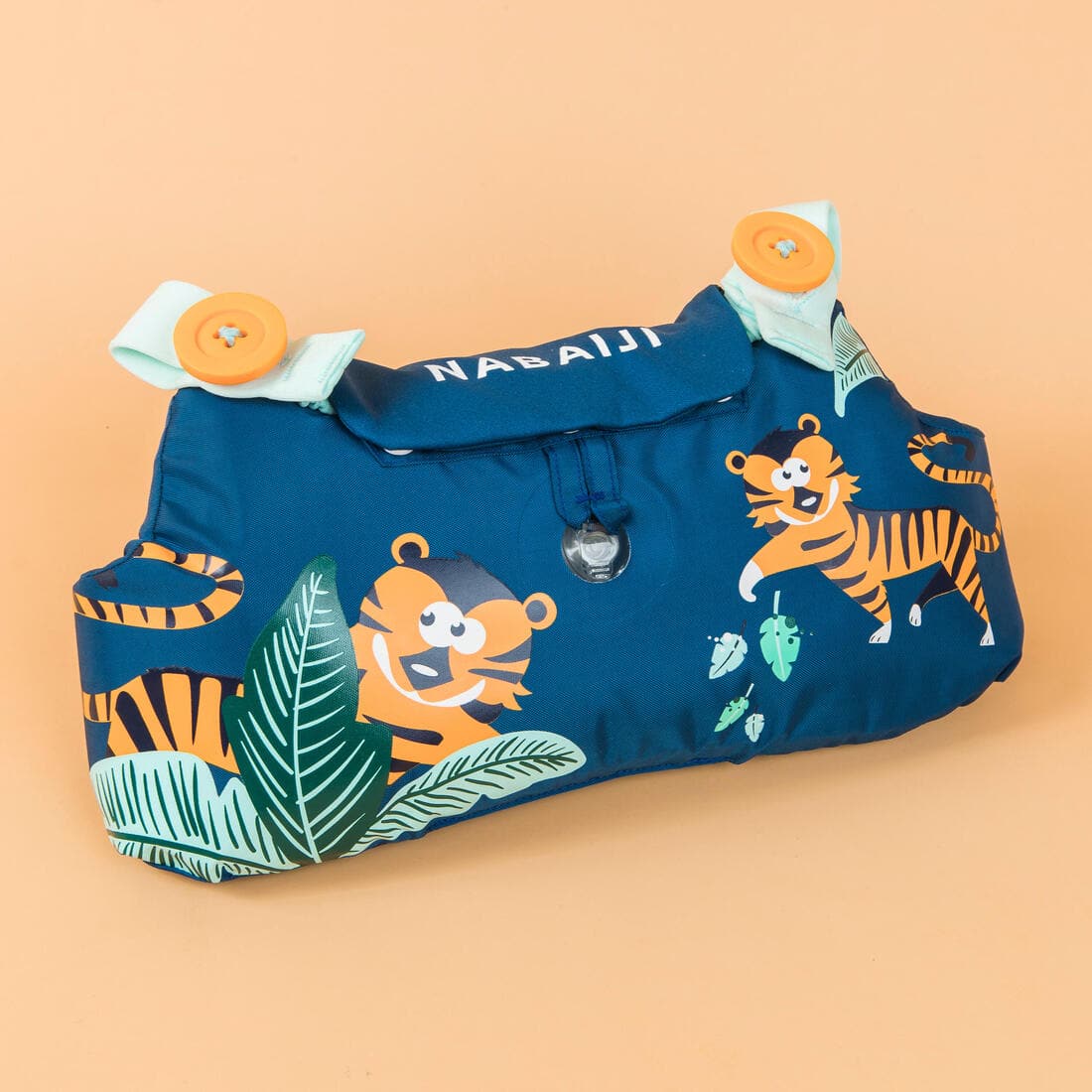 Brassards-ceinture piscine évolutif TISWIM enfant bleu "DRAGON"