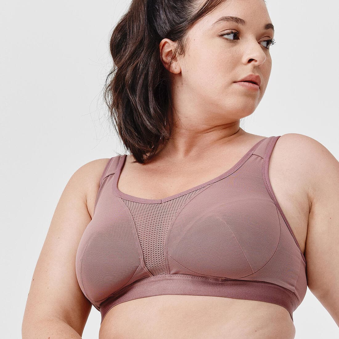 Brassière bretelles croisables maintien fort femme