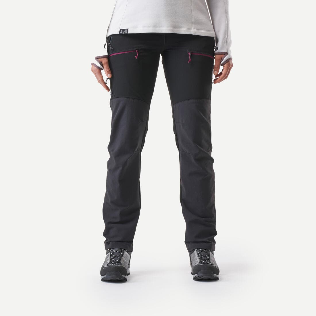 Pantalon déperlant de trek montagne - MT900 - Femme