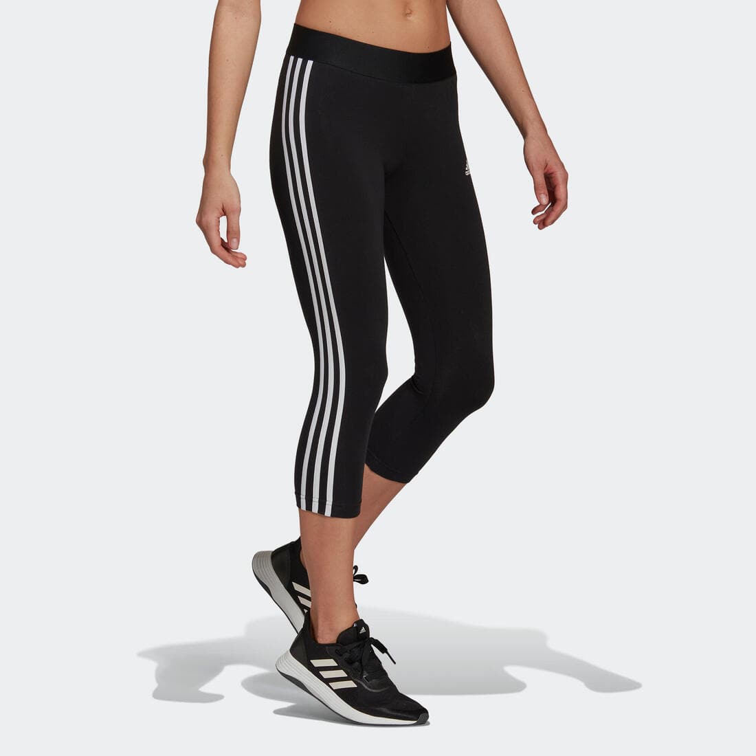 LEGGING DE FITNESS SOFT TRAINING ADIDAS FEMME NOIR