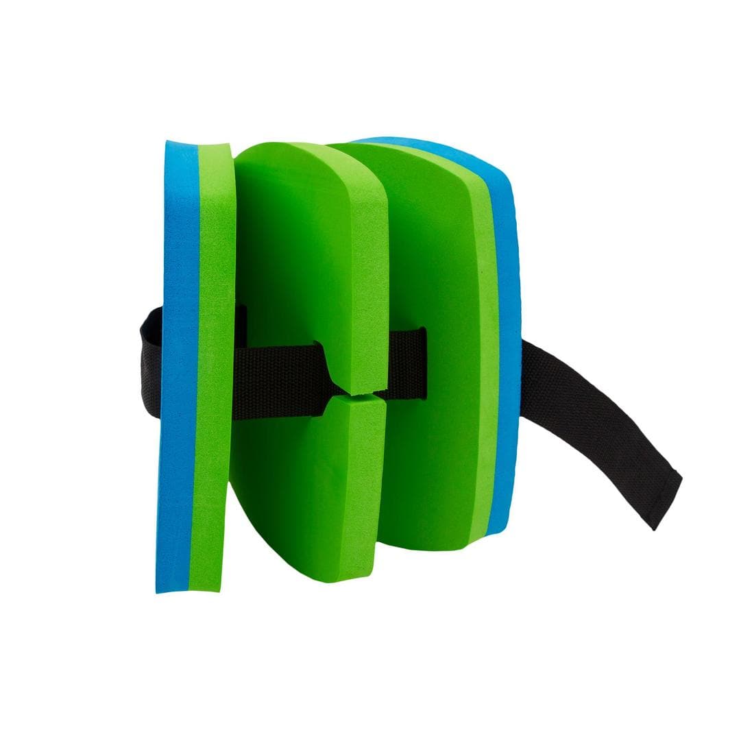 Ceinture de natation bleu vert 30-60 kg avec flotteur amovible