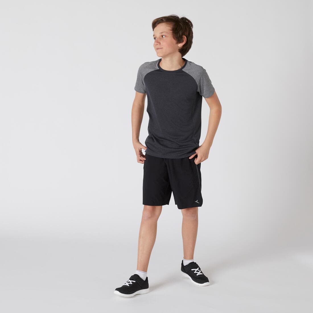 T-shirt enfant technique respirant - S900 noir