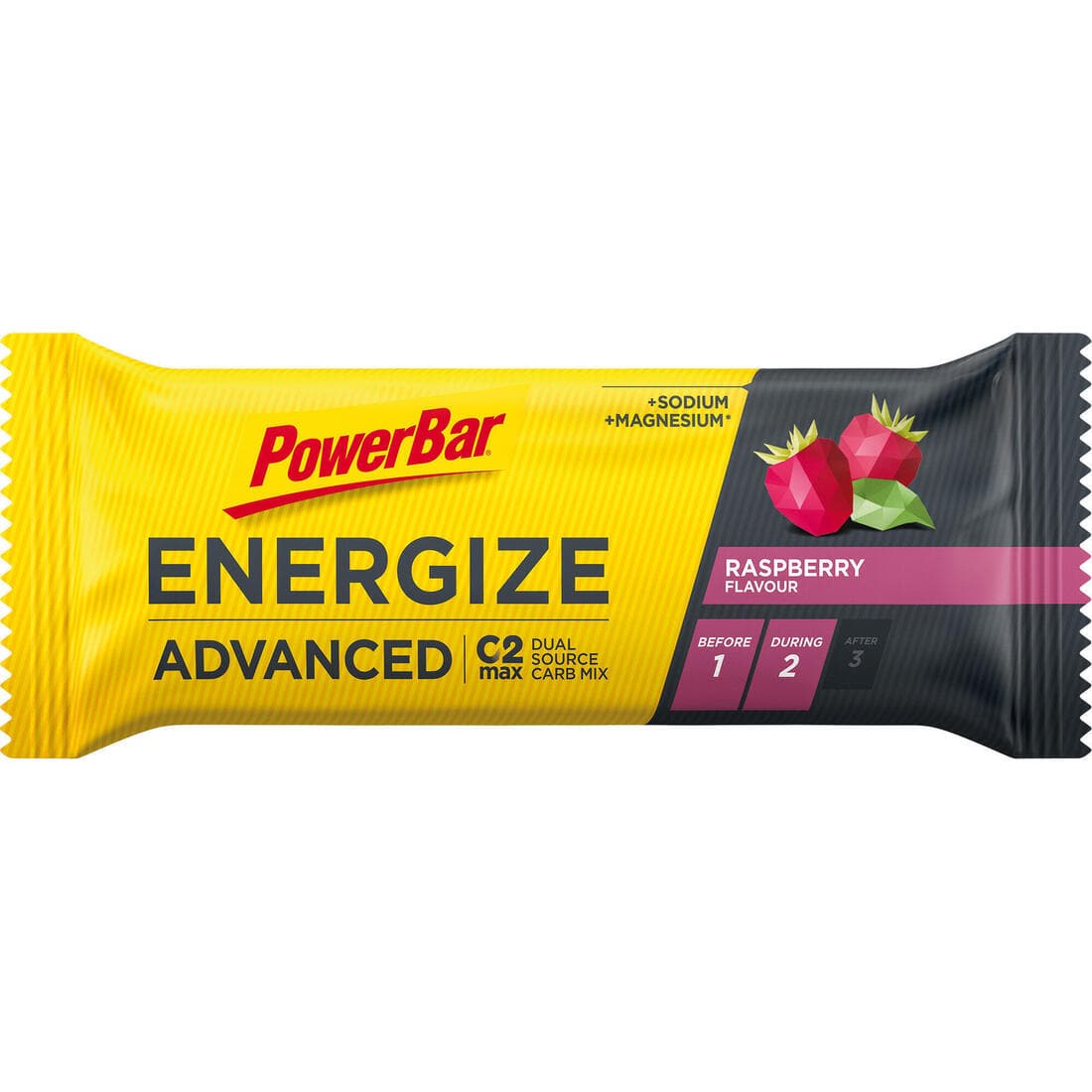 Barre Energétique  Energize C2max Powerbar  Framboise 3x55G