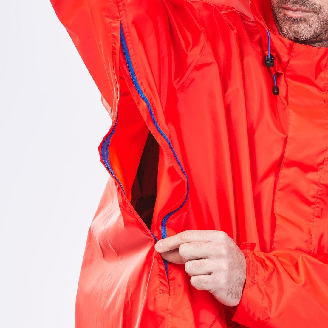 Poncho de pluie de randonnée - MT900 - 75L - Rouge - S/M