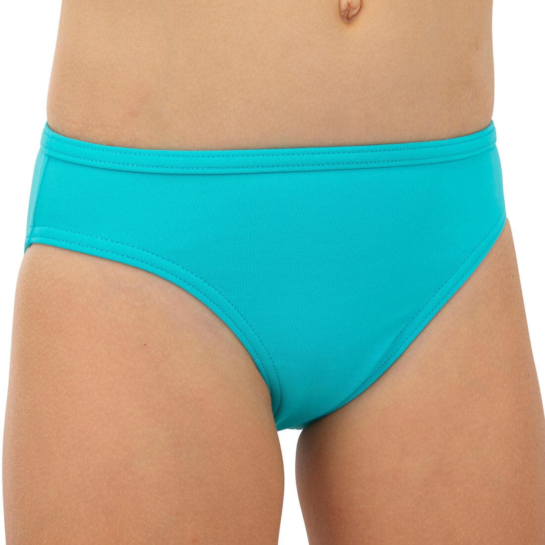 maillot de bain 2 pièces SURF FILLE BRASSIERE TURQUOISE BALI 100