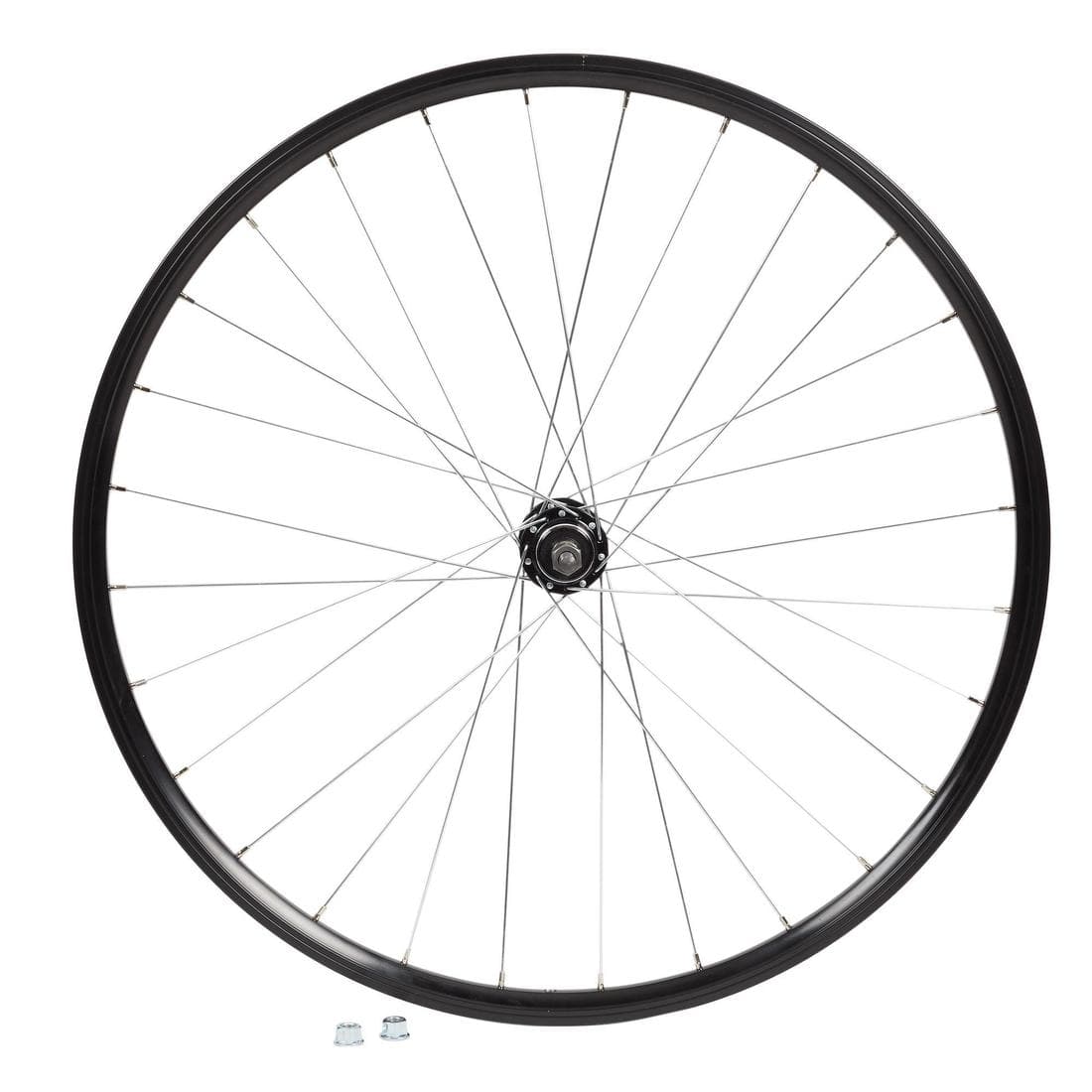 ROUE VTT ARRIÈRE 27,5" DOUBLE PAROI  FREINAGE V-BRAKE A ROUE LIBRE ET ECROU