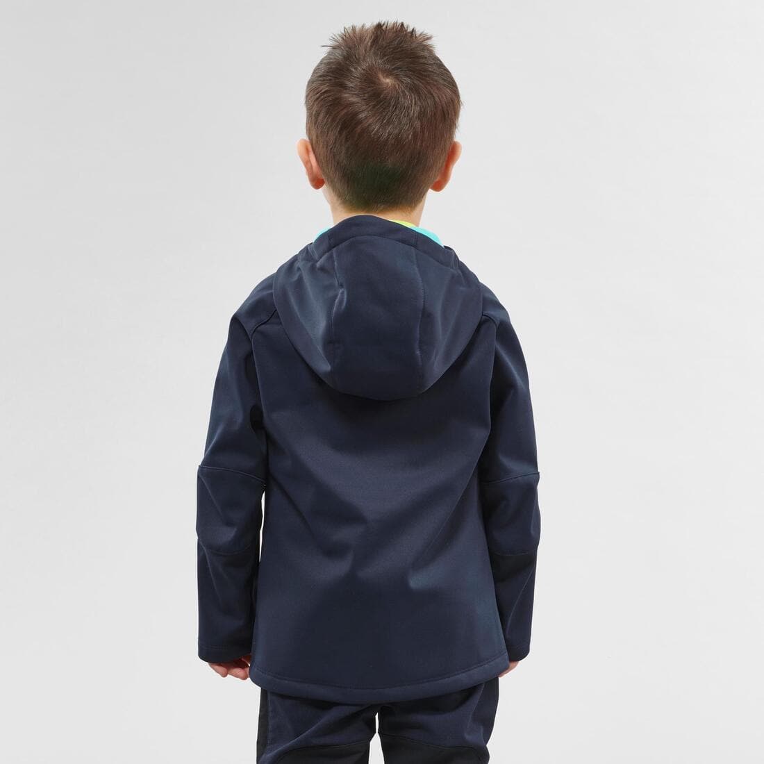 Veste softshell de randonnée - MH550 - enfant 2 - 6 ans