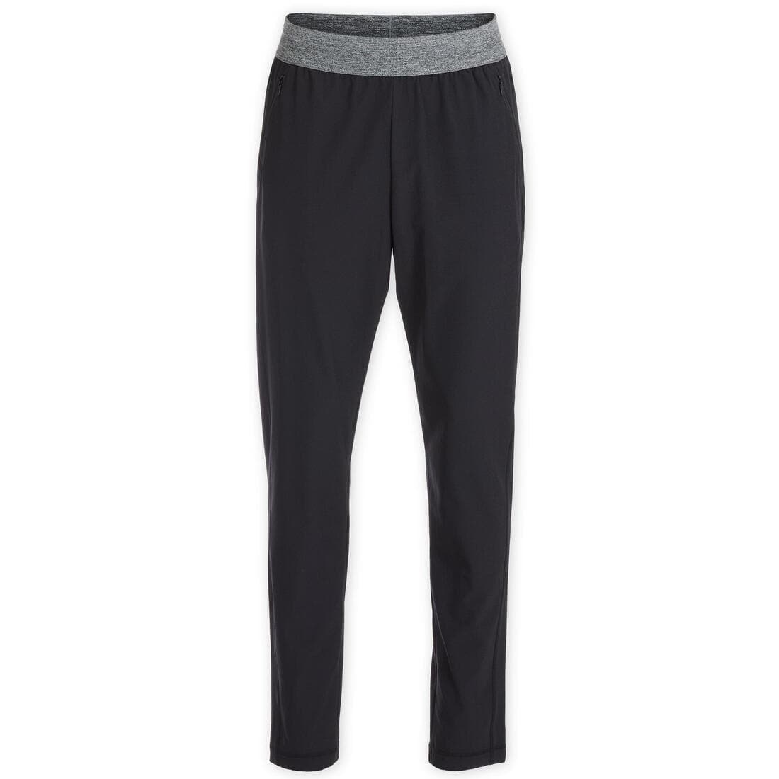 PANTALON YOGA DYNAMIQUE LEGER HOMME NOIR