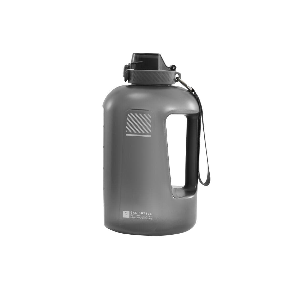 Bidon de Musculation Gallon 2,2 L - Gris