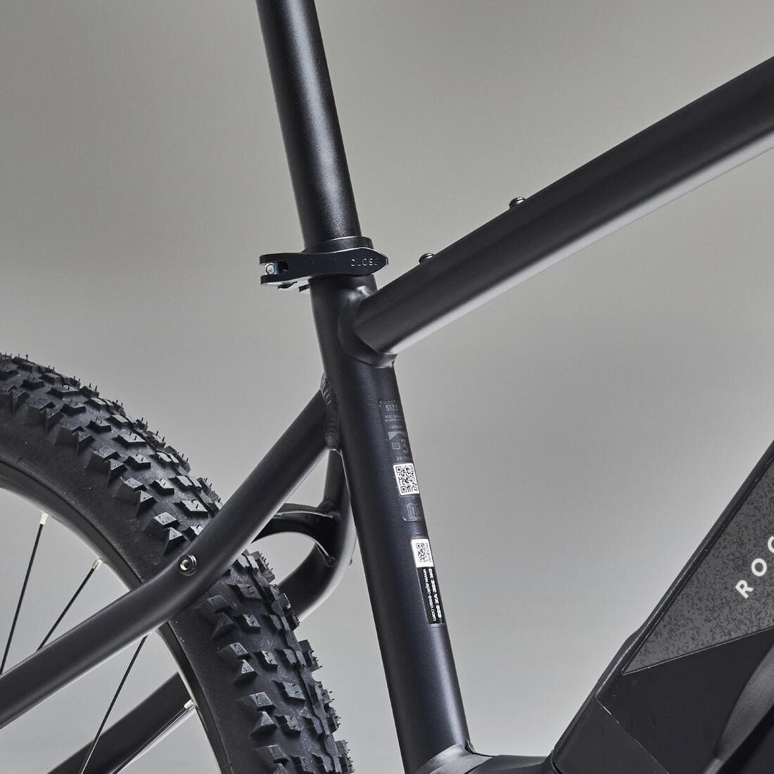 Vélo VTT électrique  semi-rigide 27,5" - E-ST 500 NOIR