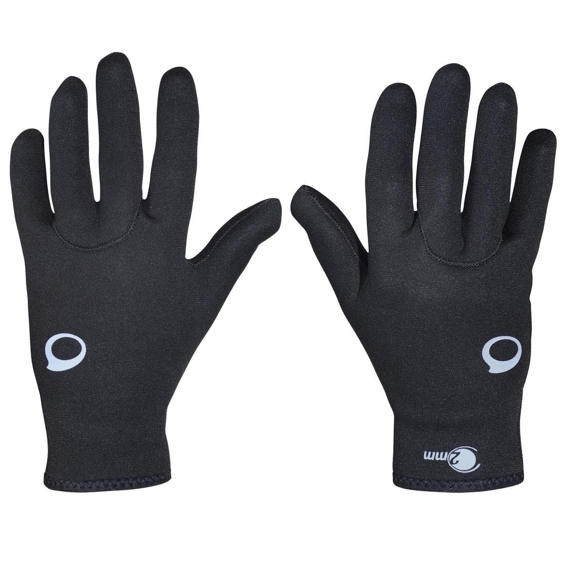 Gants plongée néoprène 2mm - noir