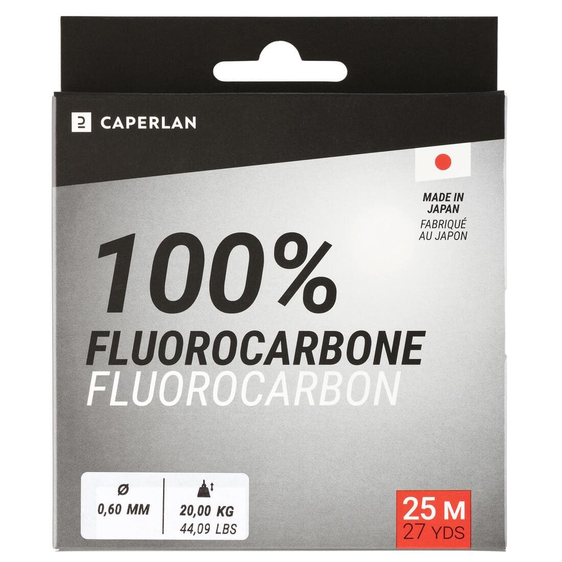 FIL DE PÊCHE FLUOROCARBONE 100% 25M