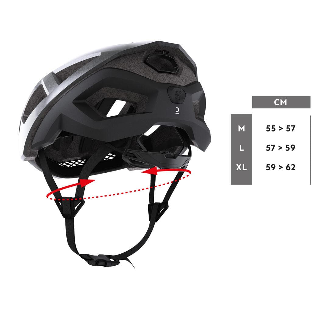 CASQUE VELO VTT RACE XC GRIS