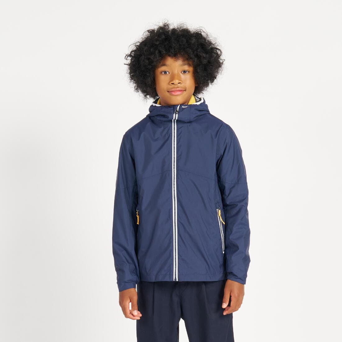 Veste imperméable de voile - veste de pluie SAILING 100 Enfant Navy