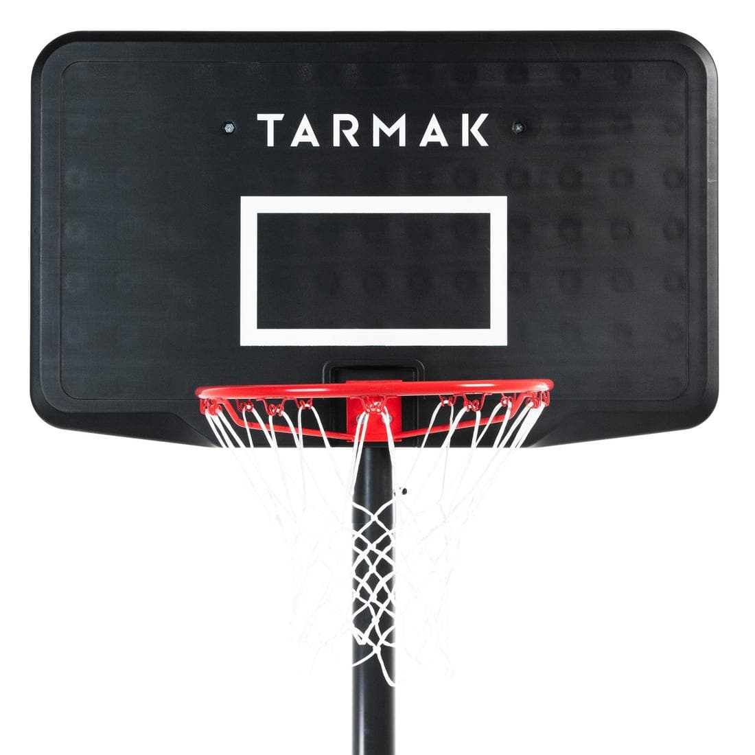 Panier de basket sur pied réglable de 2,20m à 3,05m - B100 noir