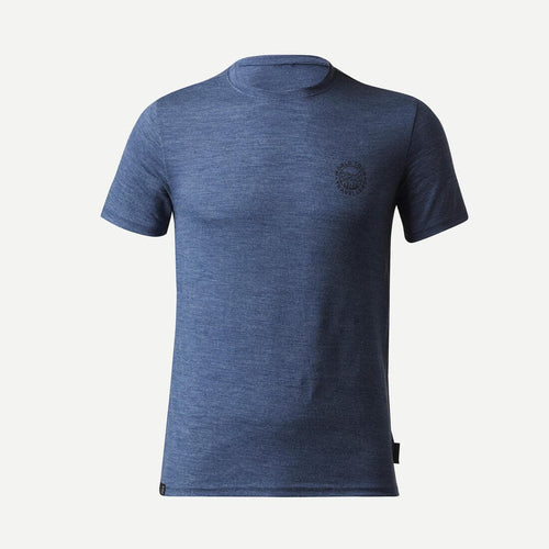 





T-shirt de trek voyage manches courtes laine mérinos Homme - TRAVEL 500