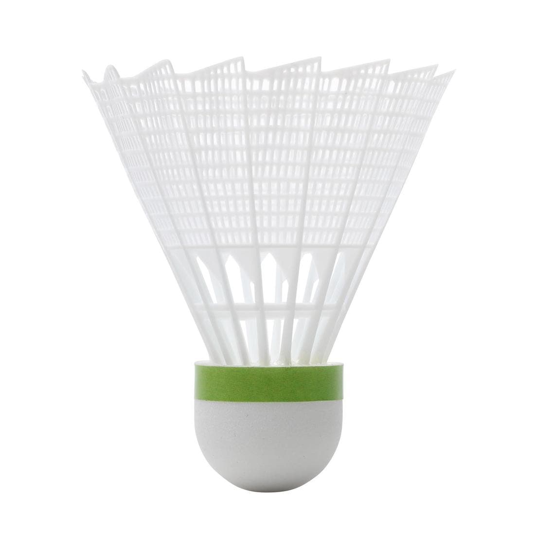 Lot De 6 Volants De Badminton En Plastique PSC 100 Medium