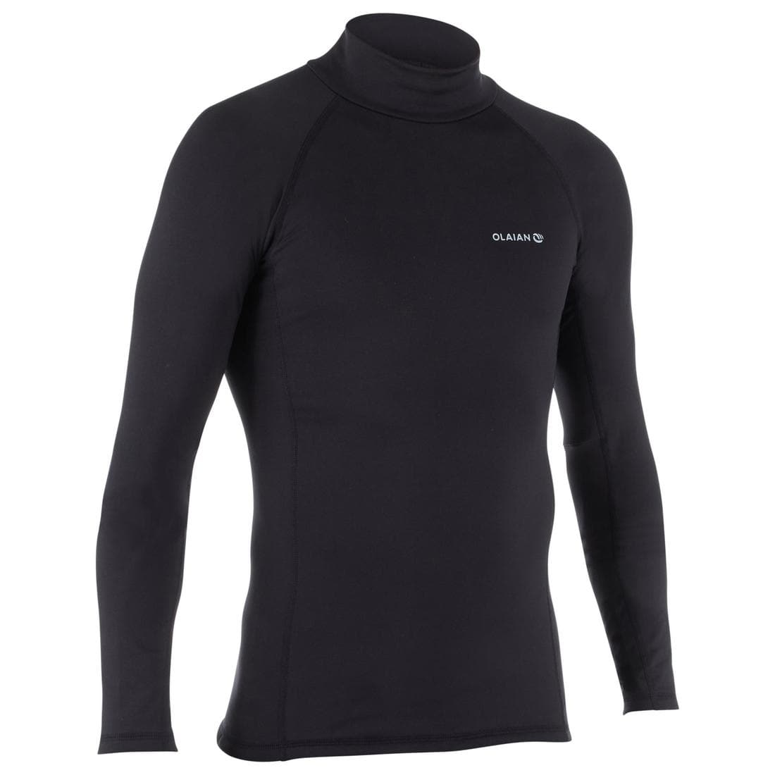 Tee shirt surf top thermique 900 polaire Manches Longues Homme Noir