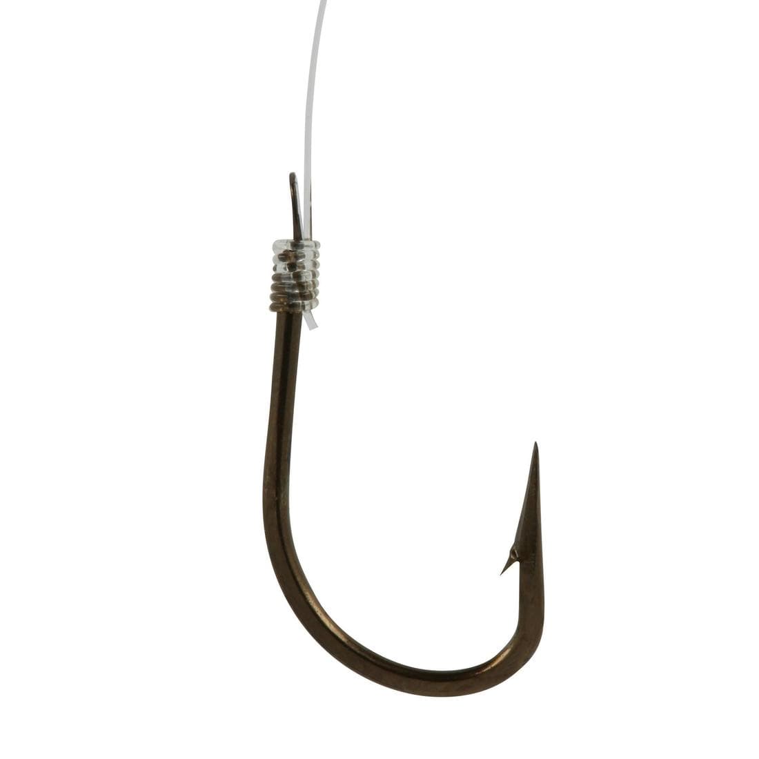 Hameçons montés pêche SN HOOK bronze renverse