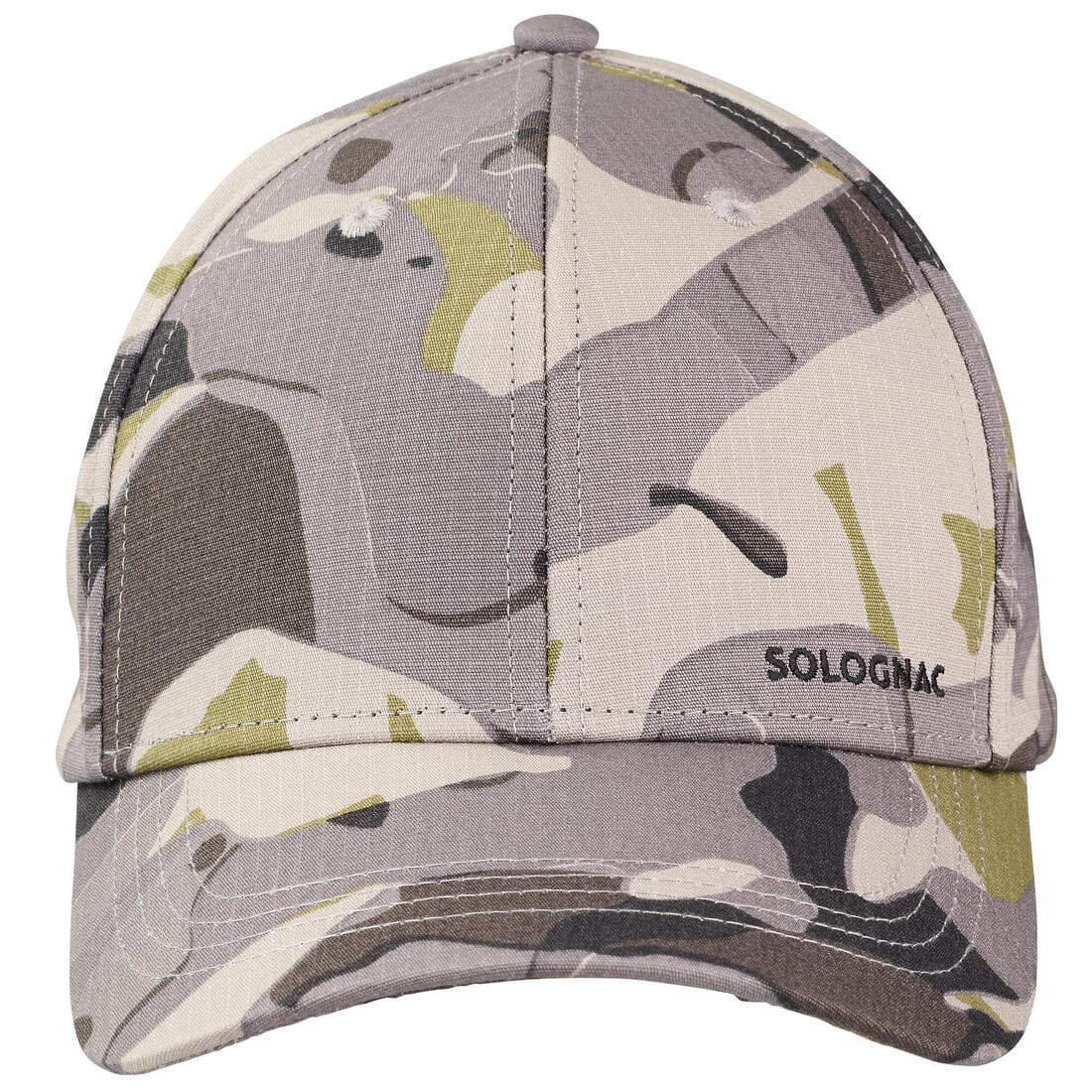 Casquette chasse 500 Résistante Camo Woodland Vert et