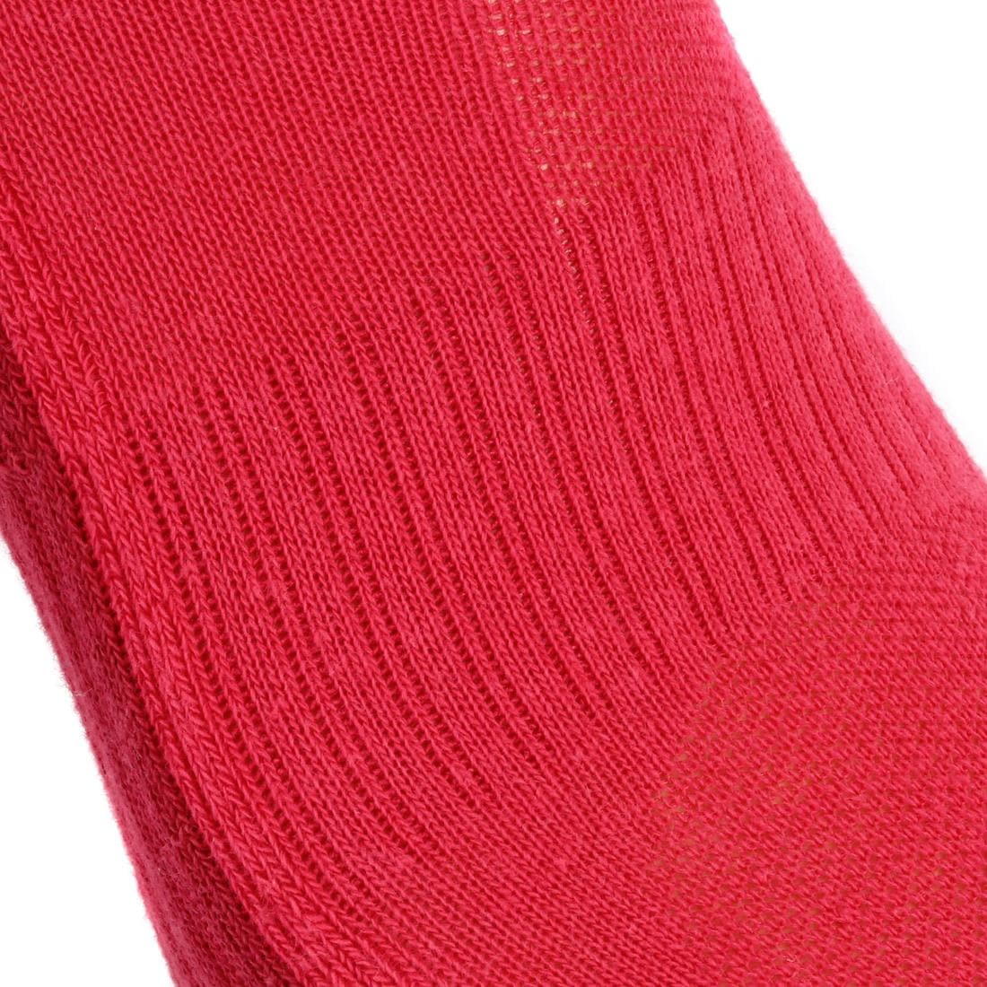 Chaussettes de randonnée enfant MH100 Bleues/Grises en lot de 2 paires