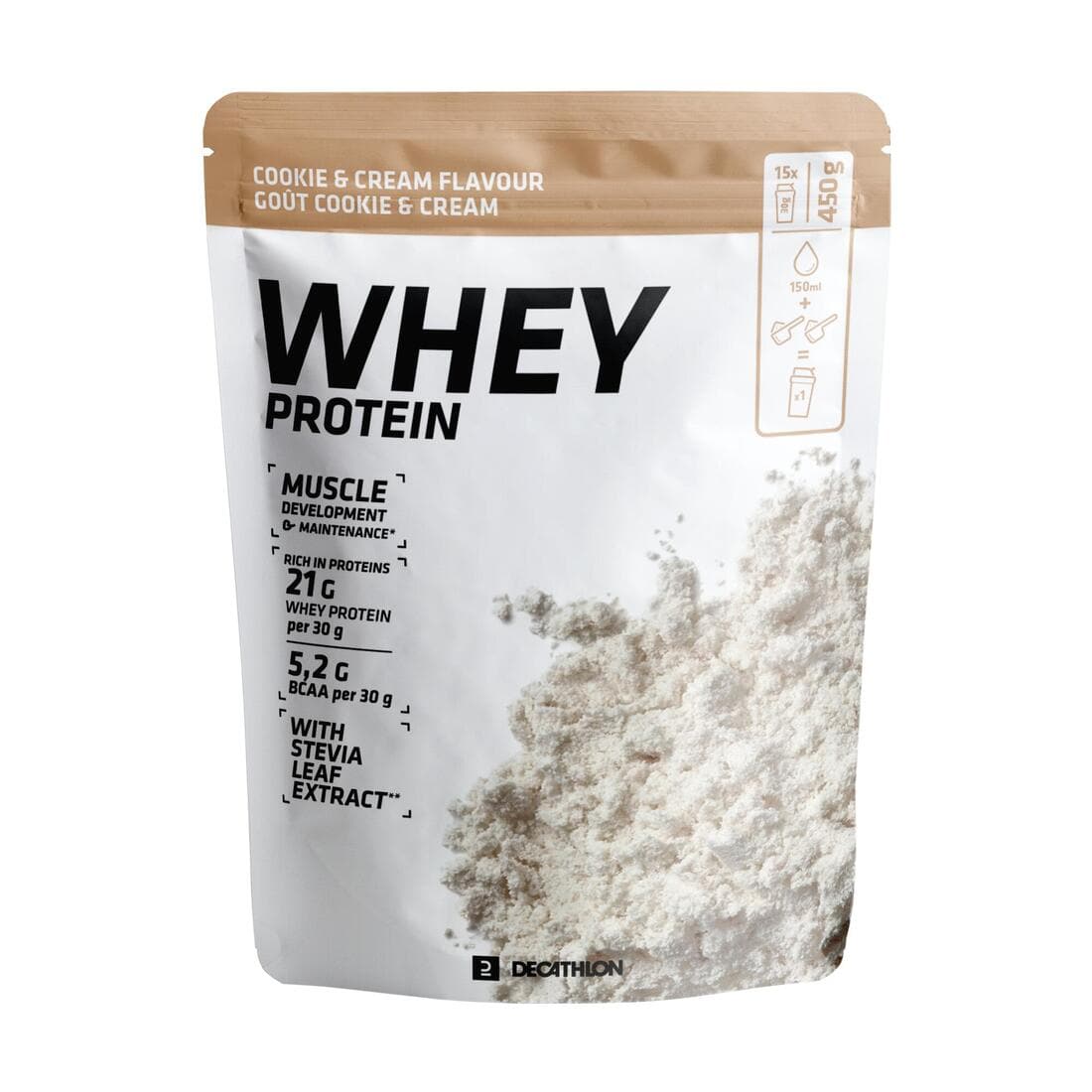 Whey protein cookies & cream 450g