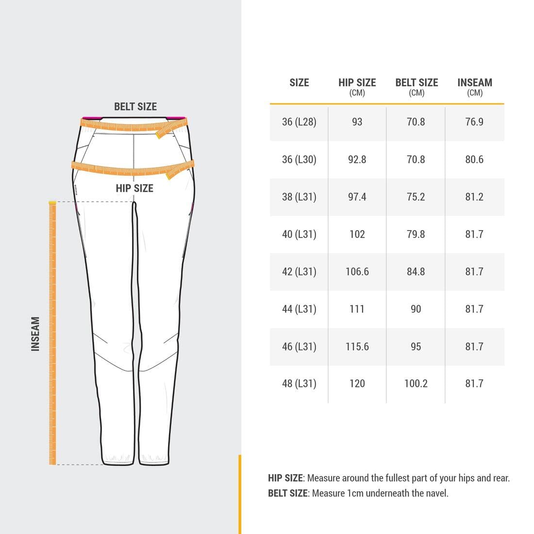 Pantalon ultra léger de randonnée rapide Femme FH500 bleu.