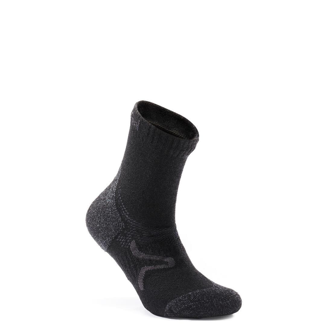 Chaussettes marche sportive/nordique enfant SK 500 Warm noir