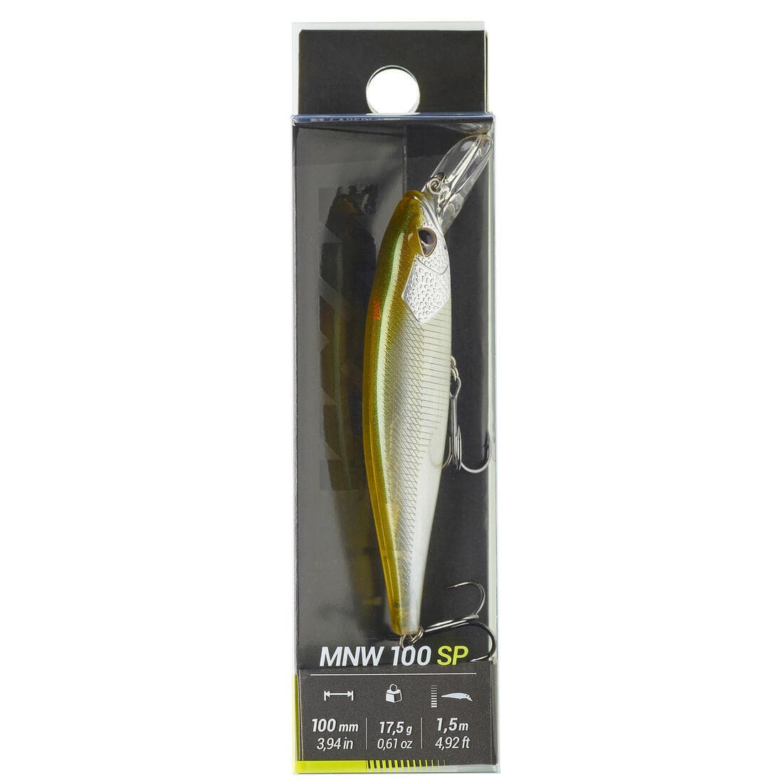 POISSON NAGEUR JERKBAIT MINNOW WXM MNW 100 SP DOS