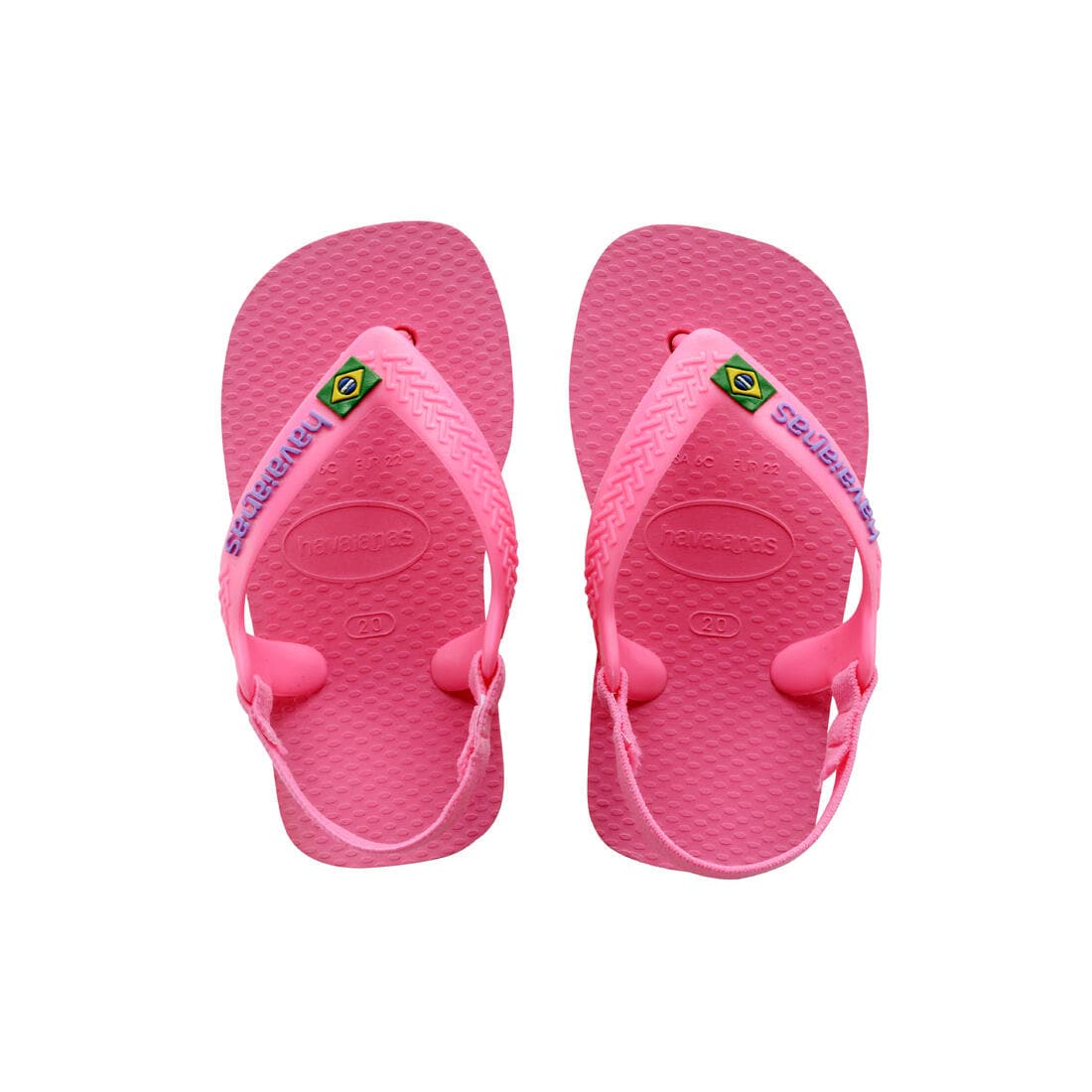 Tongs sandales HAVAIANAS Bébé rose