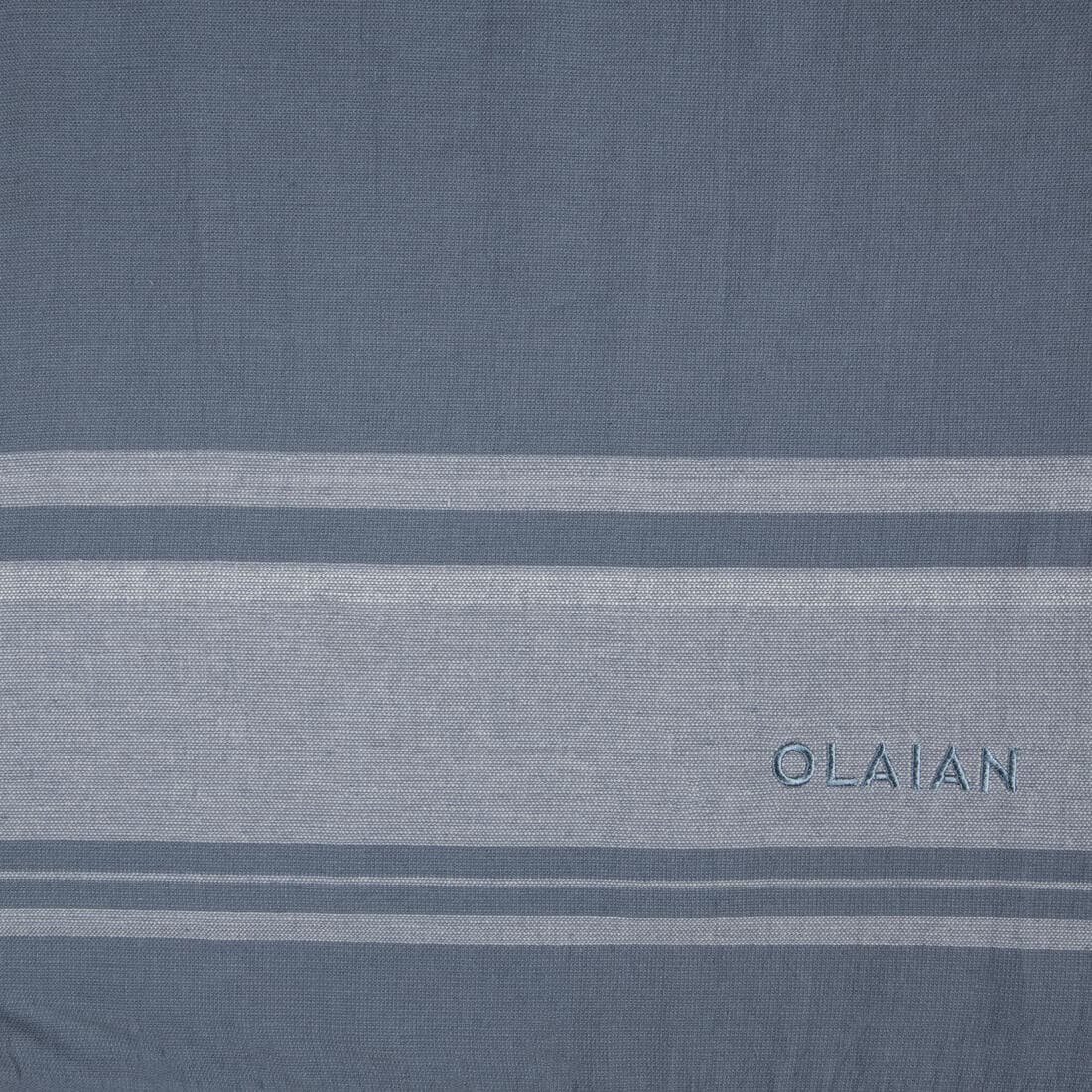 Serviette fouta de plage 170 x 100 cm - Avorio marine