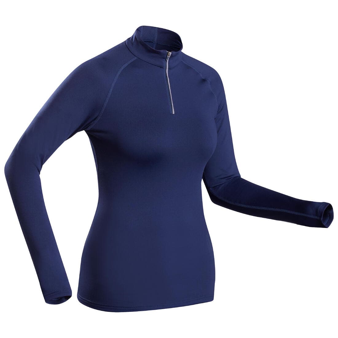 Sous-vêtement thermique de ski Femme BL 500 1/2 zip haut