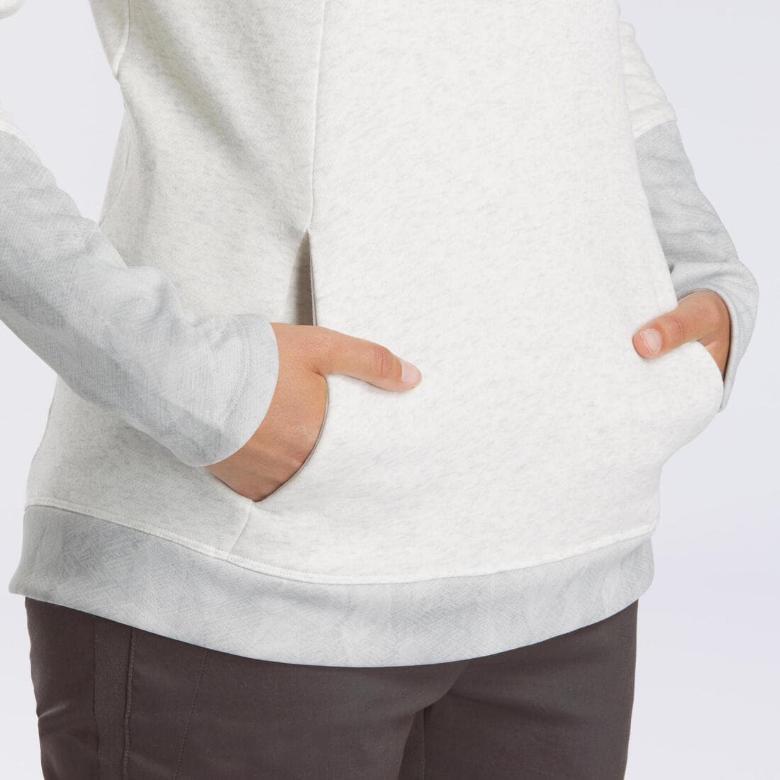 Pull de randonnée nature - NH500 - Femme