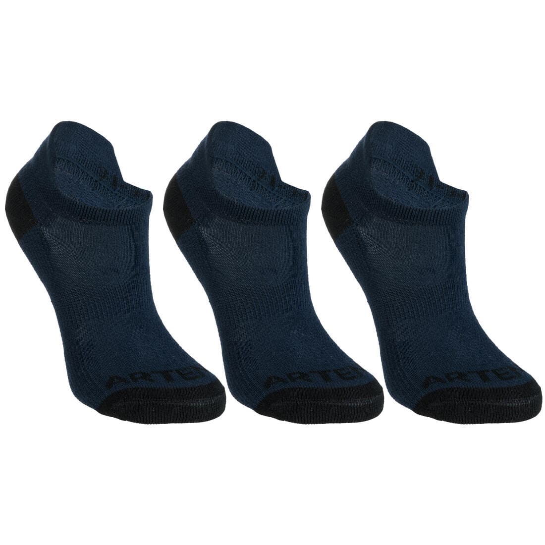 CHAUSSETTES TENNIS ENFANT BASSES ARTENGO RS 160 LOT DE 3