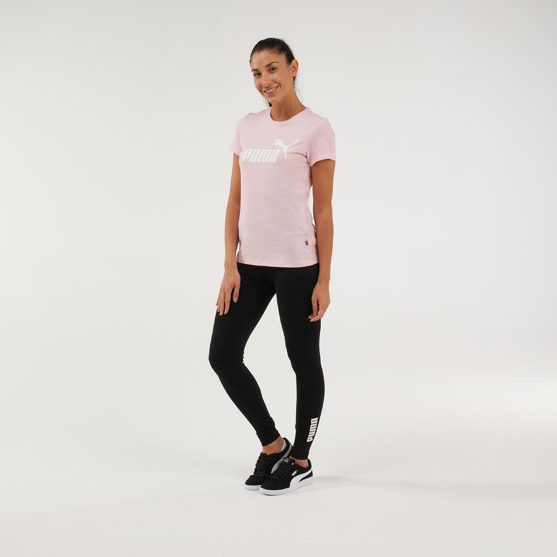 LEGGING PUMA FITNESS COTON NOIR - PUMA