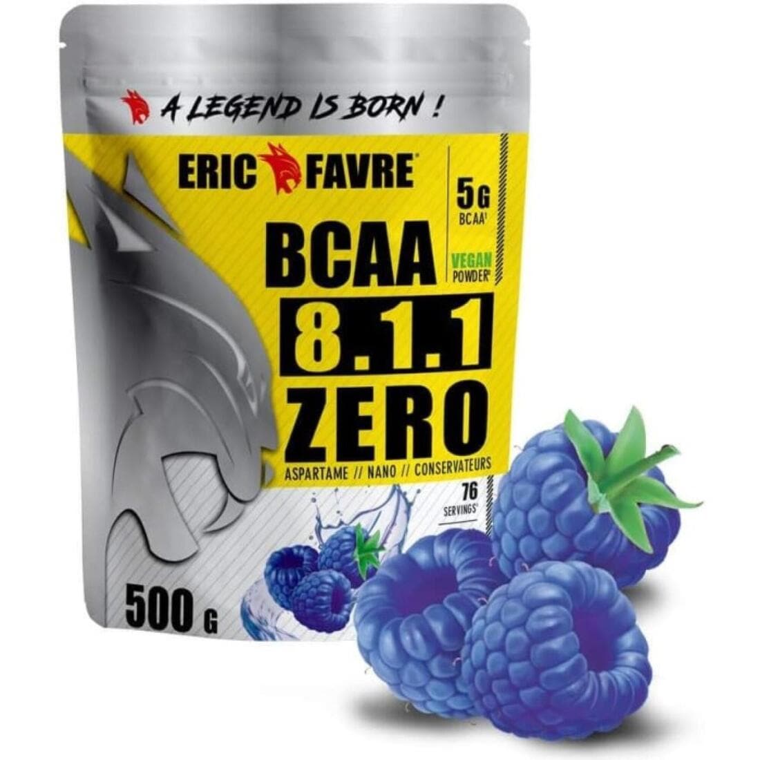 BCAA 8.1.1 ZERO VEGAN BLUE RASPBERRY