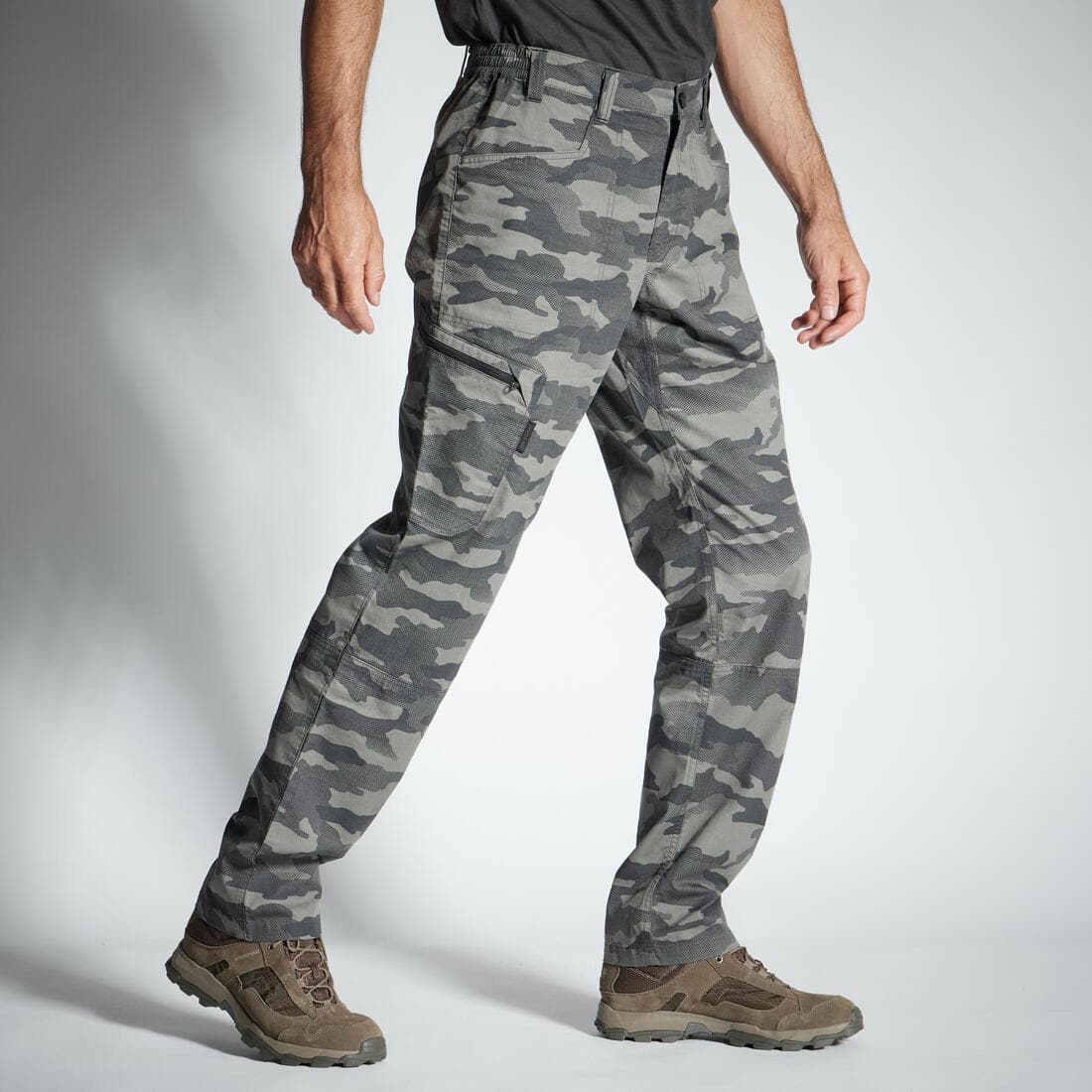 PANTALON LEGER 100 CAMO HALFTONE