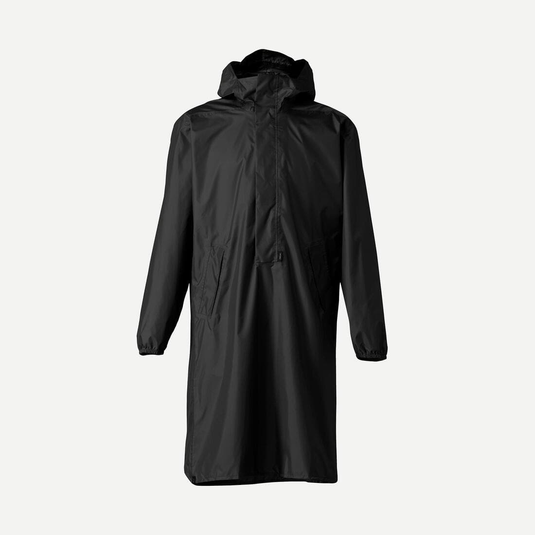 Poncho pluie de randonnée - MT500  - 60L - Noir