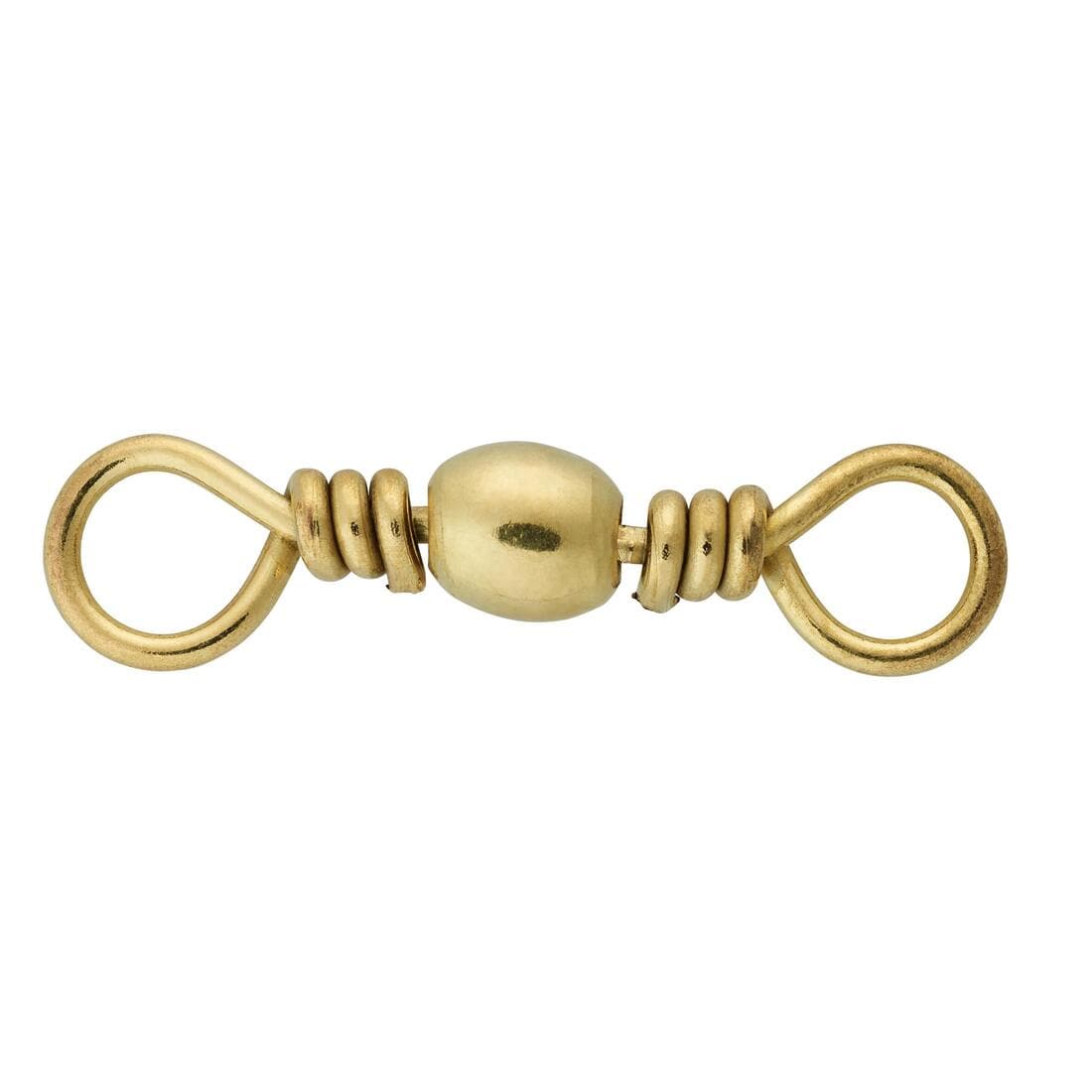 Émerillon baril pêche en mer swivel brass SW ROL LAITON x10