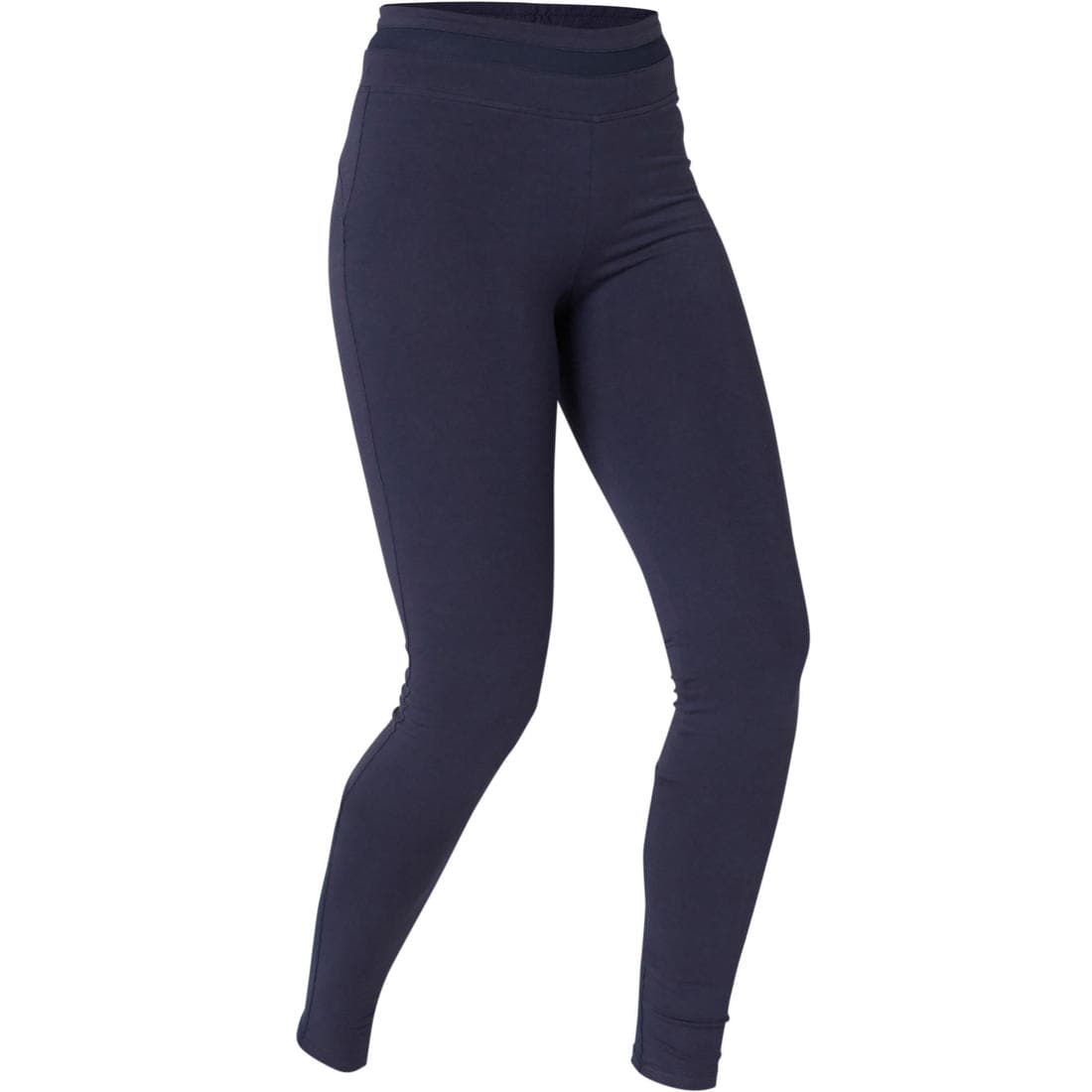 Legging Coton Extensible Fitness Taille Haute avec Mesh